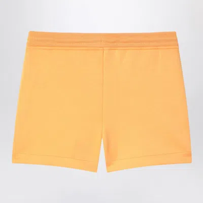K-way Soleil Yellow Ochre Shorts In Orange