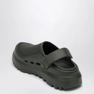 Ugg Peakmod Green Mesh Blend Slippers In Green
