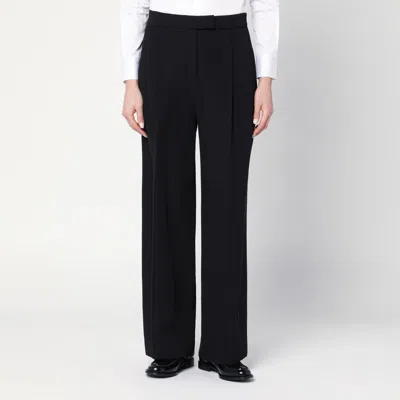 Calvin Klein Classic Black Trousers In Black