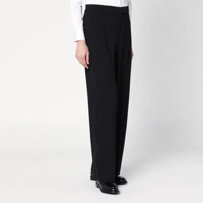 Calvin Klein Classic Black Trousers In Black