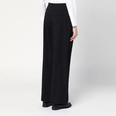Calvin Klein Classic Black Trousers In Black