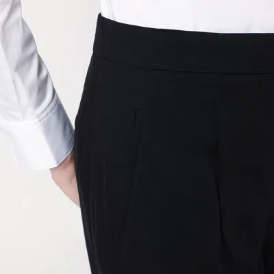 Calvin Klein Classic Black Trousers In Black