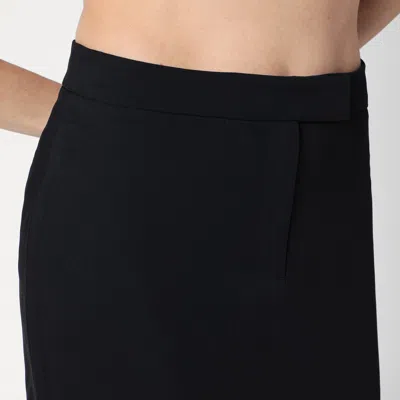 Calvin Klein Tailored Pencil Skirt With High Waist And Slit In Black