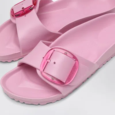 Birkenstock Madrid Big Buckle Eva Slipper With Buckle In Pink