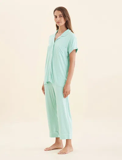 Papinelle Kate Modal Soft Crop Pj In Eggshell