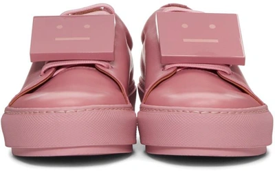 Shop Acne Studios Pink Adriana Sneakers