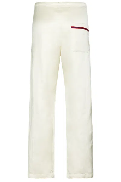 Bode Redtail Pajama Pants In Cream & Multi
