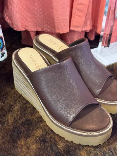 Diba True Women's Cloud Fall Wedge In Brown In Brown