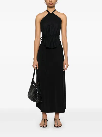 Baserange Black Tops In Schwarz