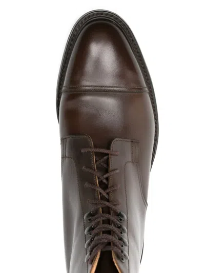 Crockett & Jones Argyll Boots In Braun