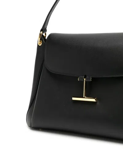 Tom Ford Tara Medium Shoulder Bag L1869lcl490g 1n001 In Black