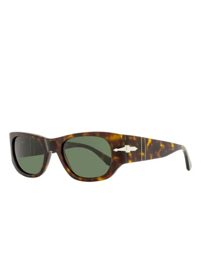 Persol Rectangle-frame Sunglasses In Brown