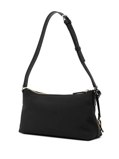 Agnès B. Logo-plaque Shoulder Bag In Black