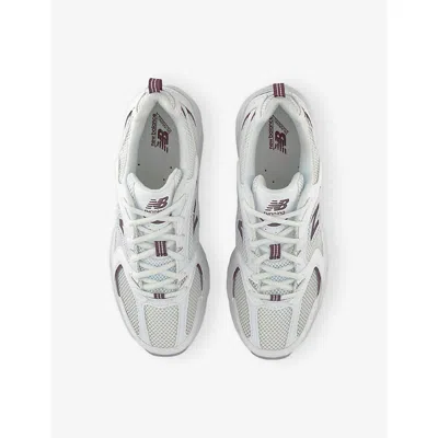 New Balance Low Men's Shoe 530 White/dark Blue In Bianco Bianco