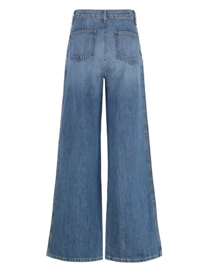 Askk Ny Wide-leg Jeans In Blue