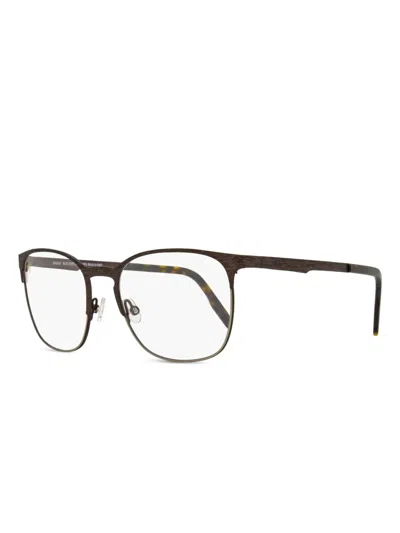 Maui Jim Square-frame Glasses In Braun