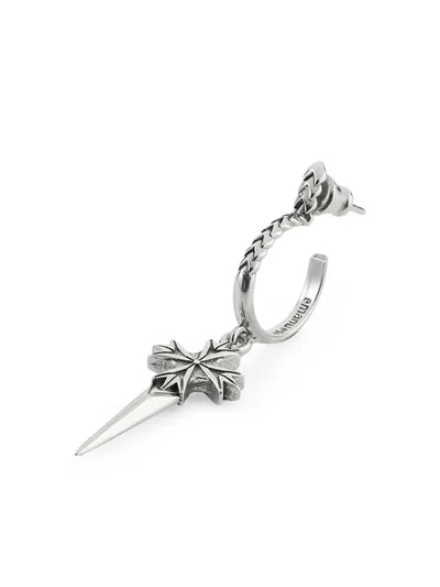 Emanuele Bicocchi Eb Crest Silver Single Earring