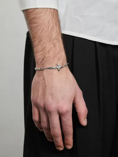 Emanuele Bicocchi Pugnale Bracelet In Silber