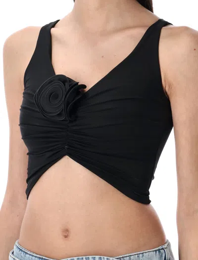 Magda Butrym Swim Bra Floral Embellishment