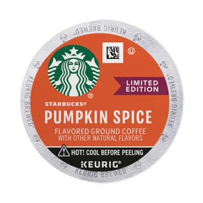 Keurig Green Mountain Sbk12412028ct Starbucks Pumpkin Spice Coffee - K-cups - 22 Per Box - 4 Box Per Case In Multi