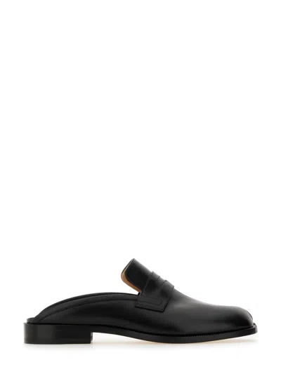 Maison Margiela Black Tabi City Loafer Mules