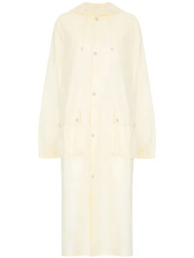 Maison Margiela Maison Martin Margiela Women Rubberized Cotton Caban Coat