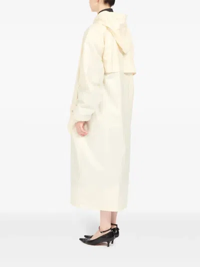 Maison Margiela Maison Martin Margiela Women Rubberized Cotton Caban Coat