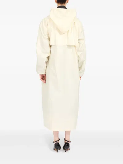 Maison Margiela Maison Martin Margiela Women Rubberized Cotton Caban Coat