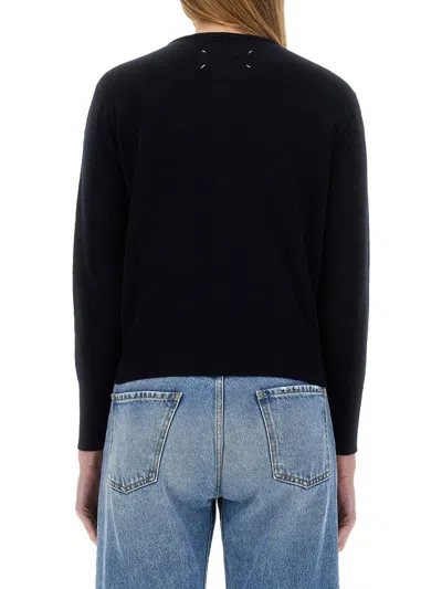 Maison Margiela Long-sleeved Knitted Cardigan