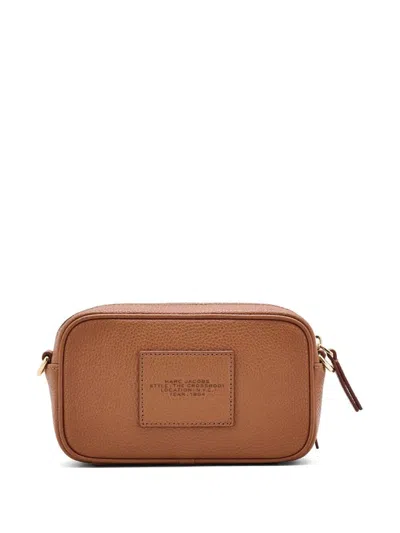 Marc Jacobs The Crossbody Tote Leather Bag Argan Color In Brown
