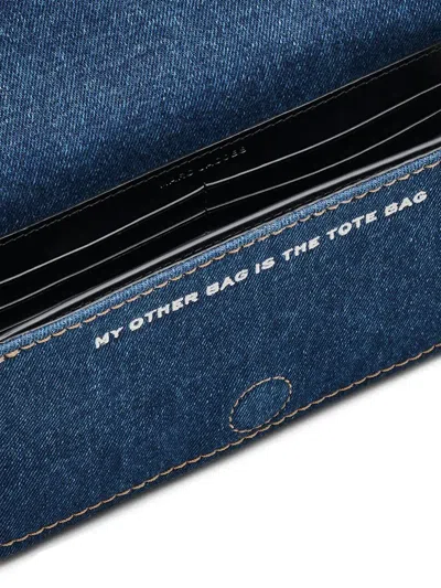 Marc Jacobs The Denim Chain Dark Wash Mini Cross-body Bag