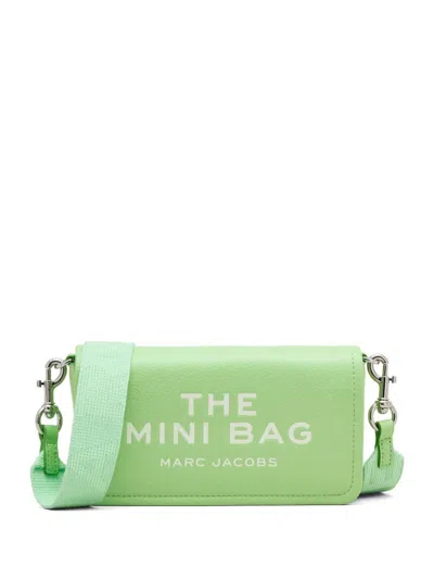 Marc Jacobs The Mini Leather Crossbody Bag In Green