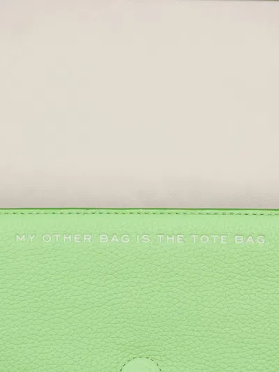 Marc Jacobs The Mini Leather Crossbody Bag In Green