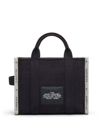 Marc Jacobs The Tote Bag Medium Cotton Tote In Black