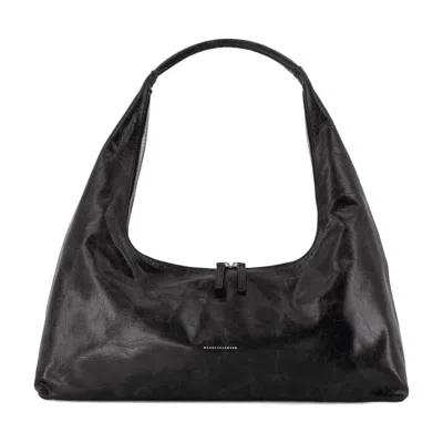 Margesherwood Large Shoulder Bag - Leather - Black