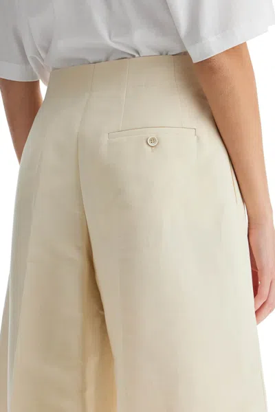 Marni Knee Length Pleated Wide Leg Trousers