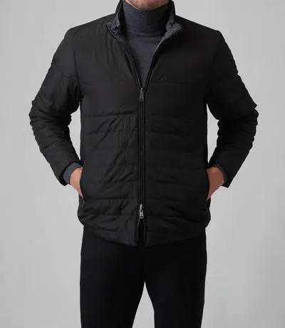 Raffi Chris Reversible Jacket In Black In Black