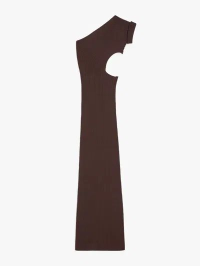 Max Mara One-shoulder Dress Featuring Cut-out Detail
