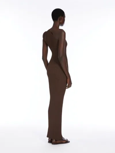Max Mara One-shoulder Dress Featuring Cut-out Detail