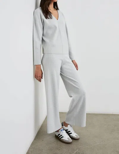 Rails Hollyn V-neck Sweater In Grey