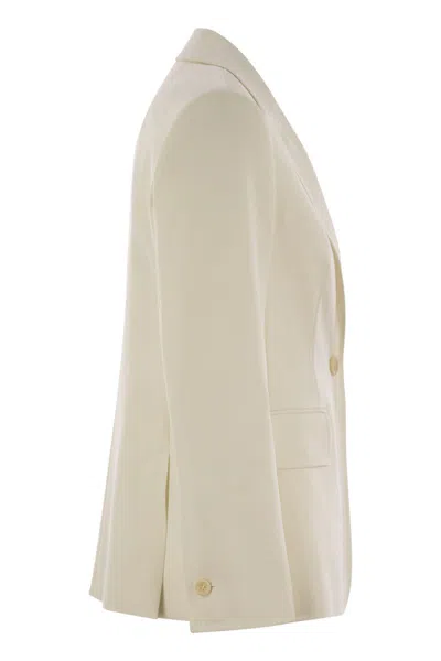 Max Mara Palchi Blazer And Suits White In White
