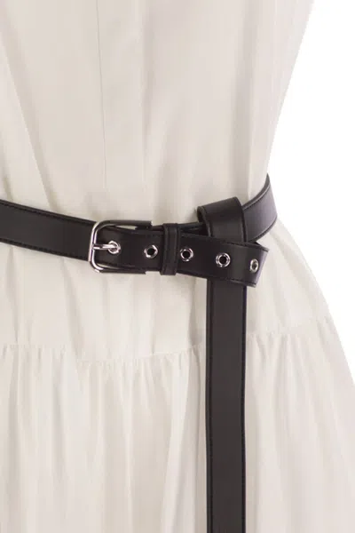 Max Mara Studio Bairo Long Belted Dress Clothing