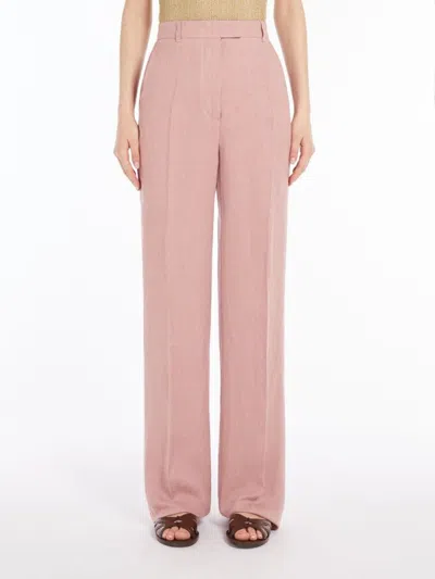 Max Mara Studio Cordova Long Trouser Pink