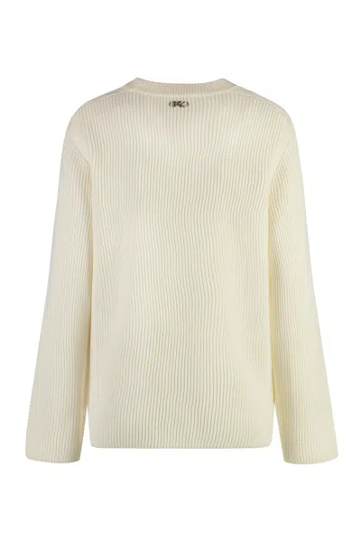 Michael Michael Kors Merino Wool Crew-neck Sweater