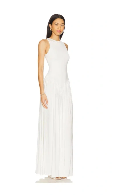 Anna October Arpha Maxi Dress In Ivory