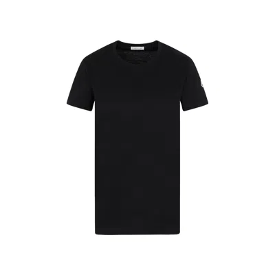 Moncler Cotton T-shirt With Iconic Logo Patch