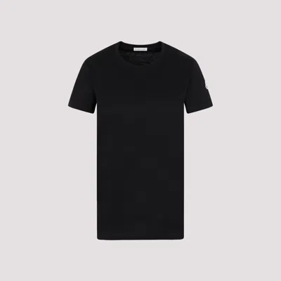 Moncler Cotton T-shirt With Iconic Logo Patch