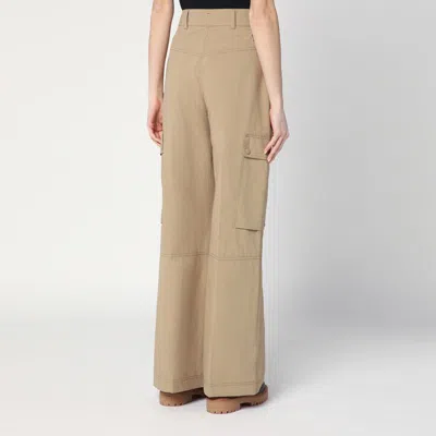 Moncler Logo Patch Straight Cargo Pants