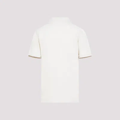 Moncler Polo-style T-shirt In Chic Nude Palette