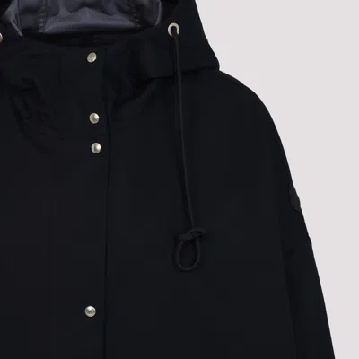 Moncler Relaxed Fit Hooded Jacket With Adjustable Drawstrings
